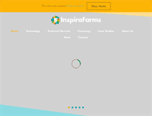 Tablet Screenshot of inspirafarms.com